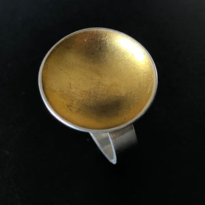 Golden orb ring