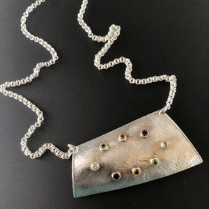 Multi-stone constellation necklace