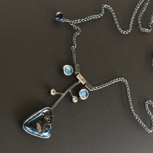 Celestial sky necklace